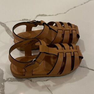 Zara leather fisherman sandals